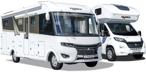 Wohnmobil Alkoven, Integriert Frankia F-Line