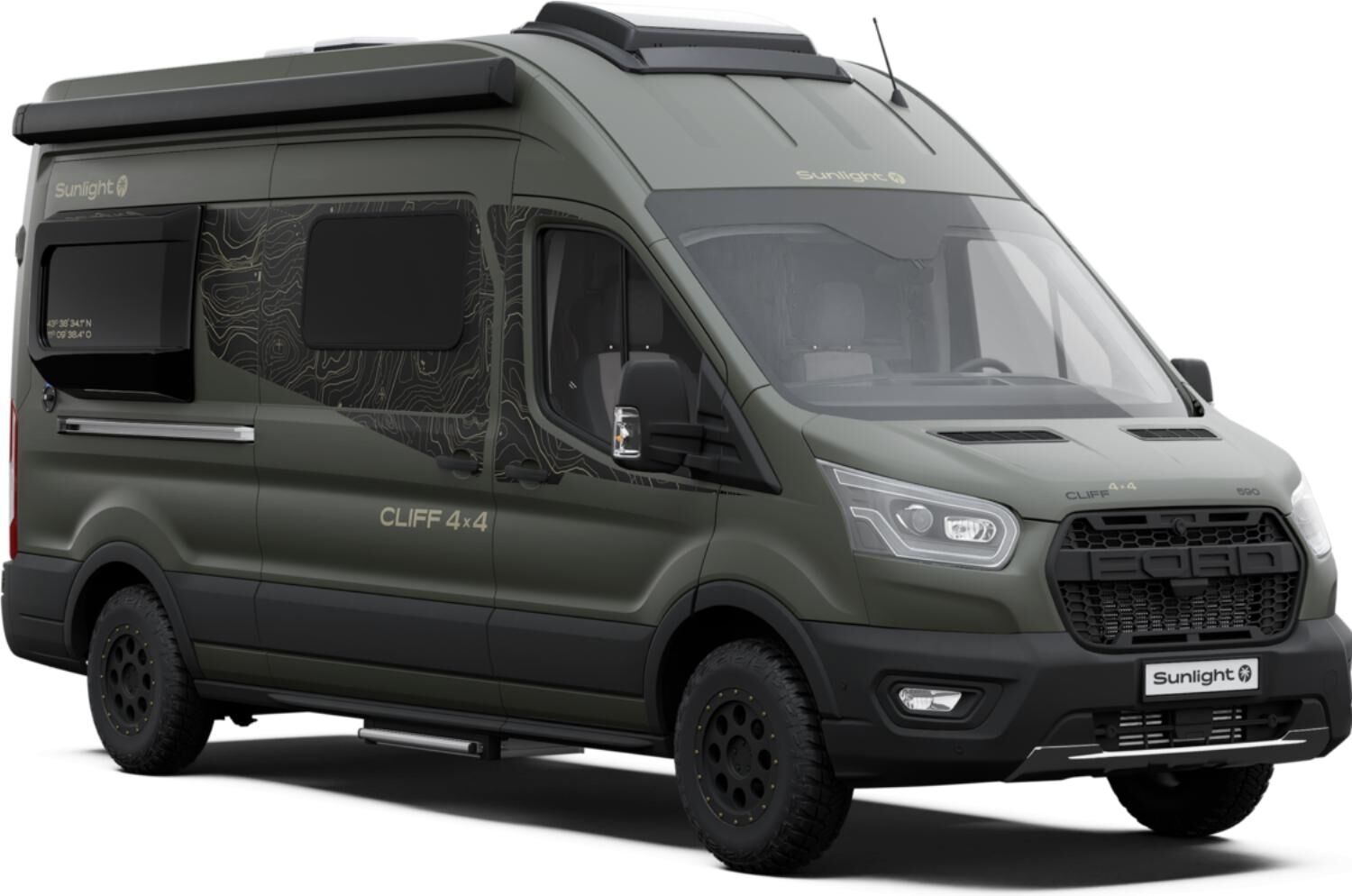 Wohnmobil Kastenwagen Sunlight Cliff 4x4 Greentrek
