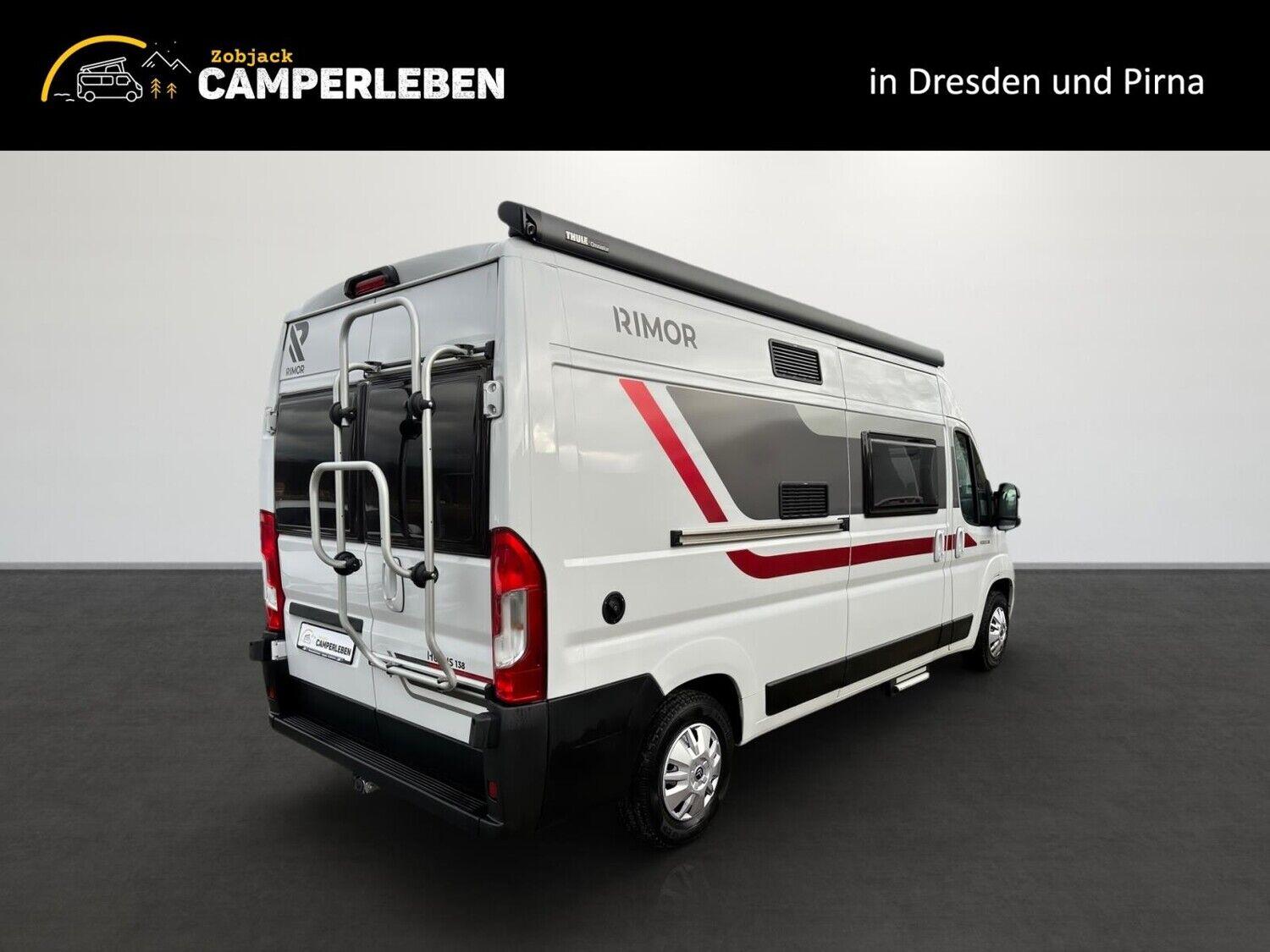Wohnmobil Citroen Jumper Rimor 138 Horus mit 4 Sitzen und 3 Schlafplätzen