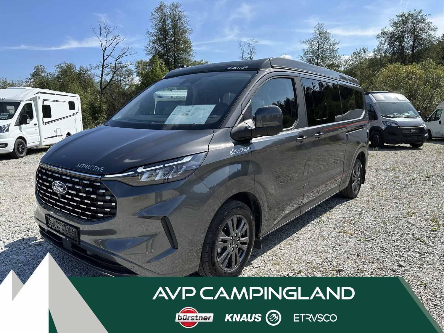 Wohnmobil Ford Transit Custom Bürstner C 530 Copa mit 4 Sitzen und 4 Schlafplätzen