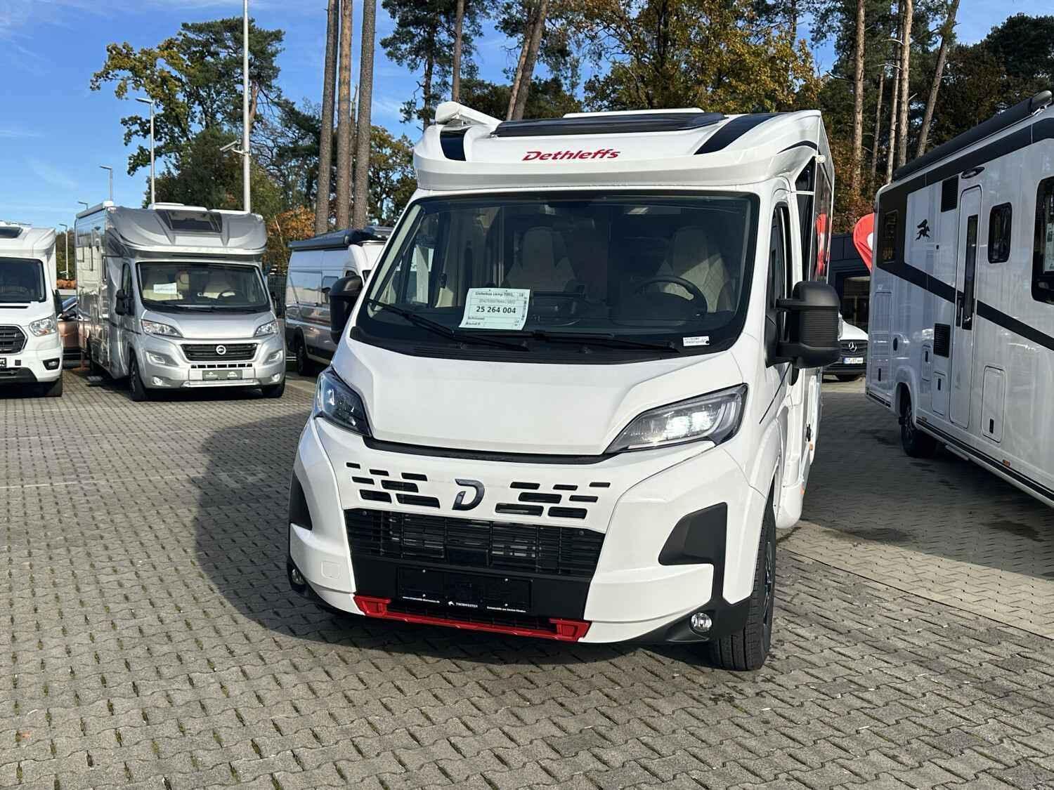 Wohnmobil Fiat Ducato Dethleffs T 1 Globebus Camp Active mit 4 Sitzen und 2 Schlafplätzen