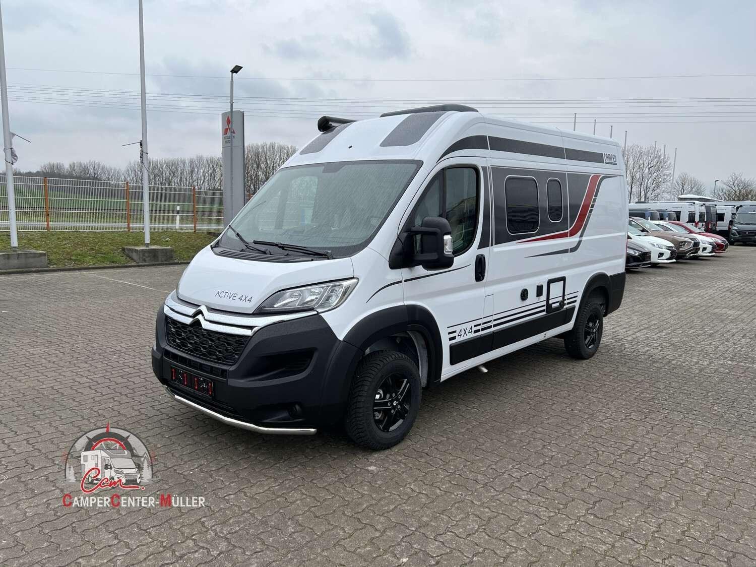 Wohnmobil Citroen Jumper Bürstner C 540 Campeo 4x4 mit 4 Sitzen und 2 Schlafplätzen