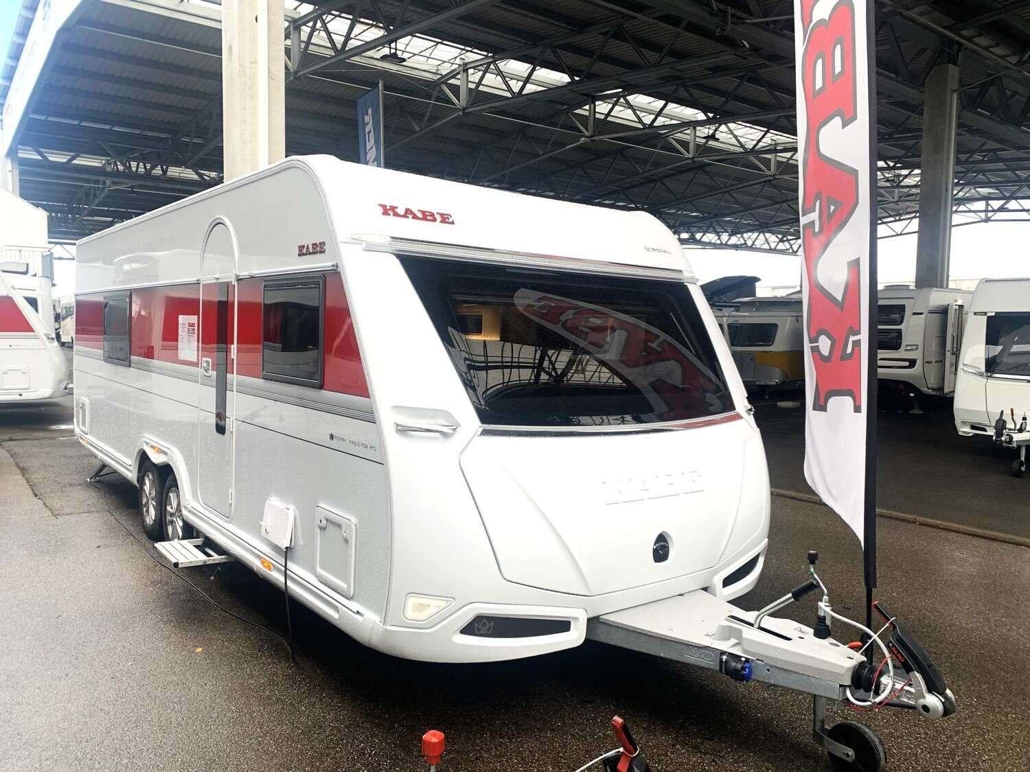 Wohnwagen Kabe 740 CTDL KS Royal mit 2 Schlafplätzen