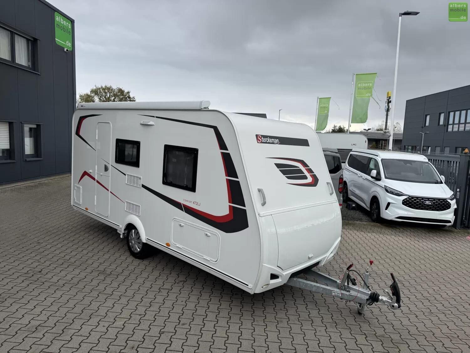 Wohnwagen Sterckeman 472LJ Comfort Easy mit 4 Schlafplätzen