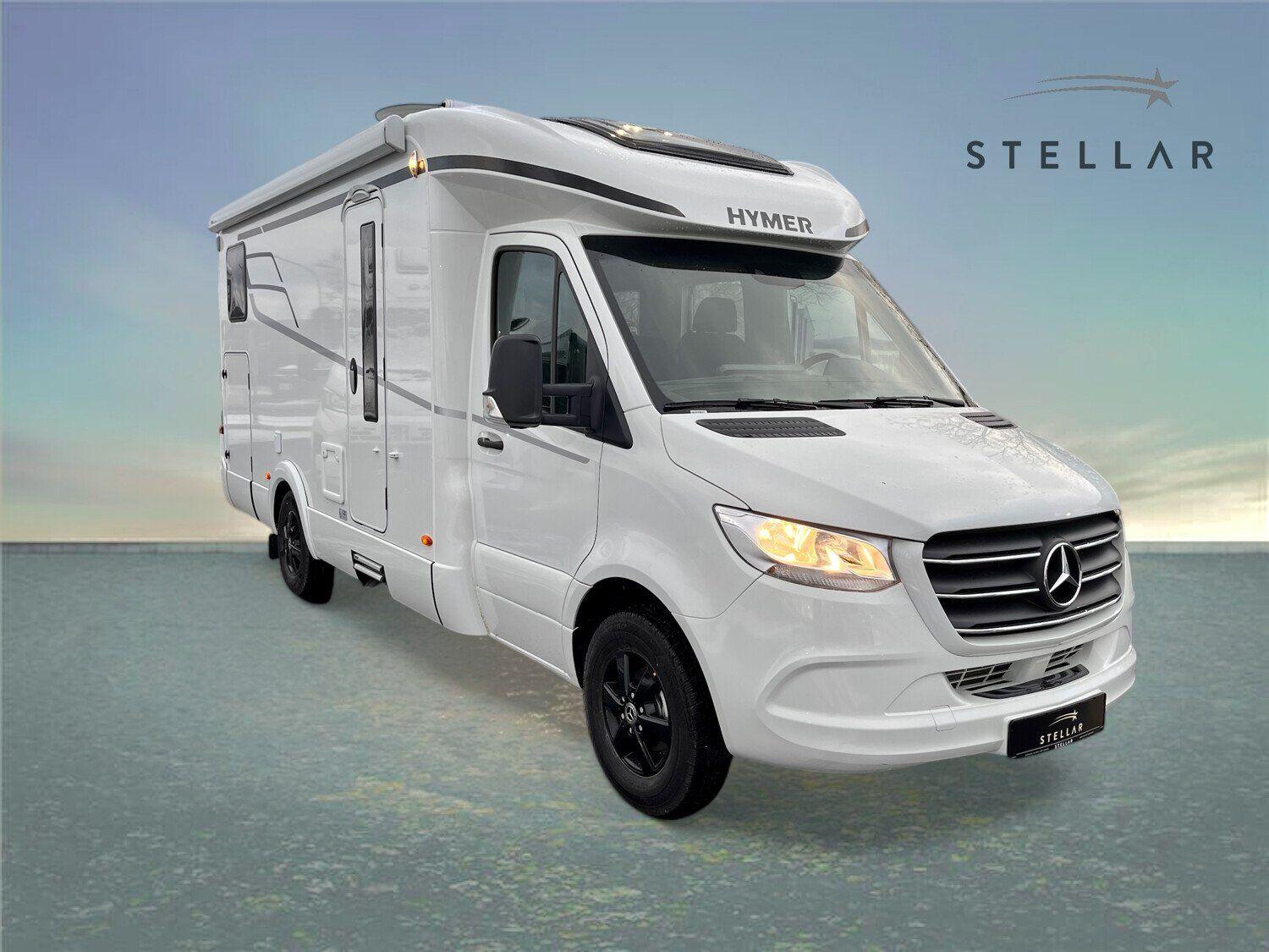 Wohnmobil Mercedes Sprinter Hymer 585 Tramp S mit 4 Sitzen und 4 Schlafplätzen