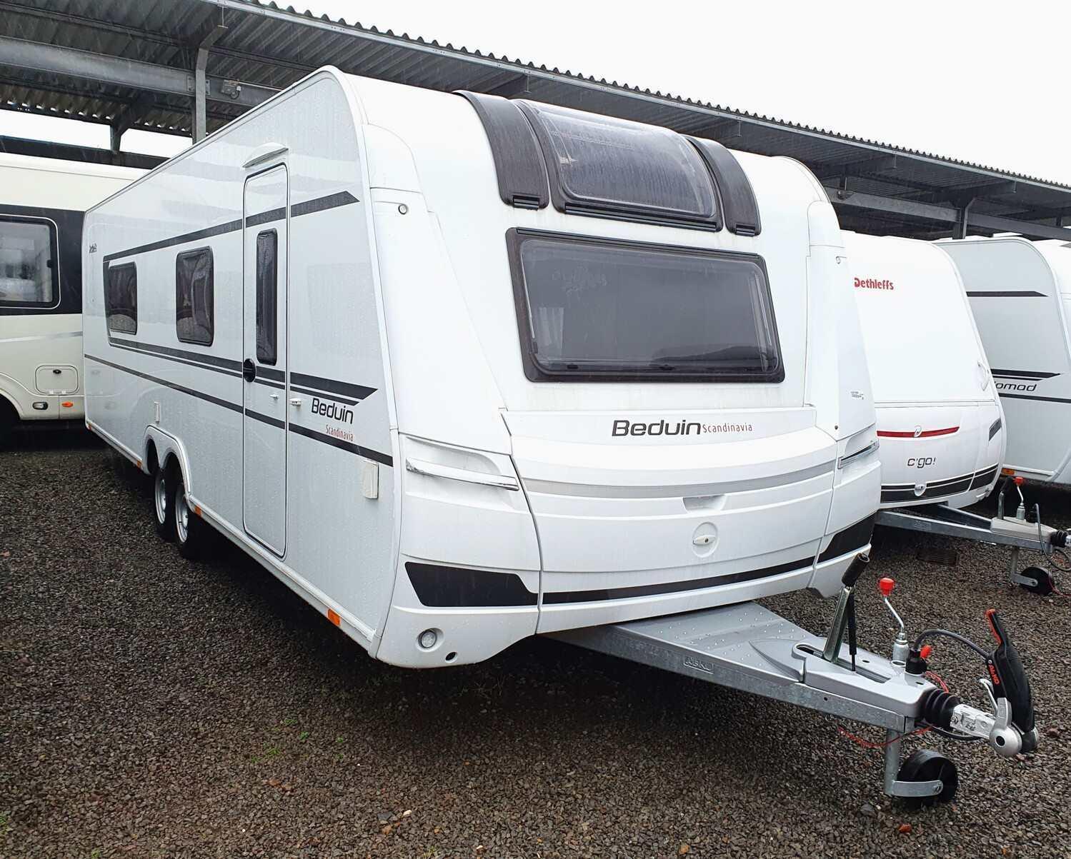 Wohnwagen Dethleffs 740 BFK Beduin Scandinavia mit 5 Schlafplätzen