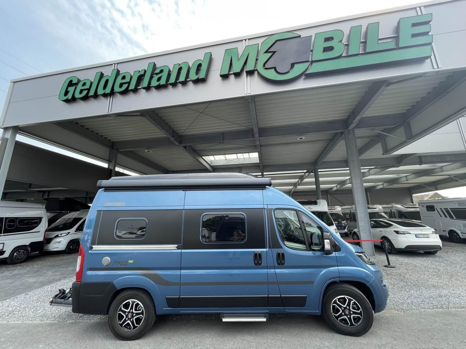 Wohnmobil Fiat Ducato Hymer 540 Free Blue Evolution mit 4 Sitzen und 4 Schlafplätzen