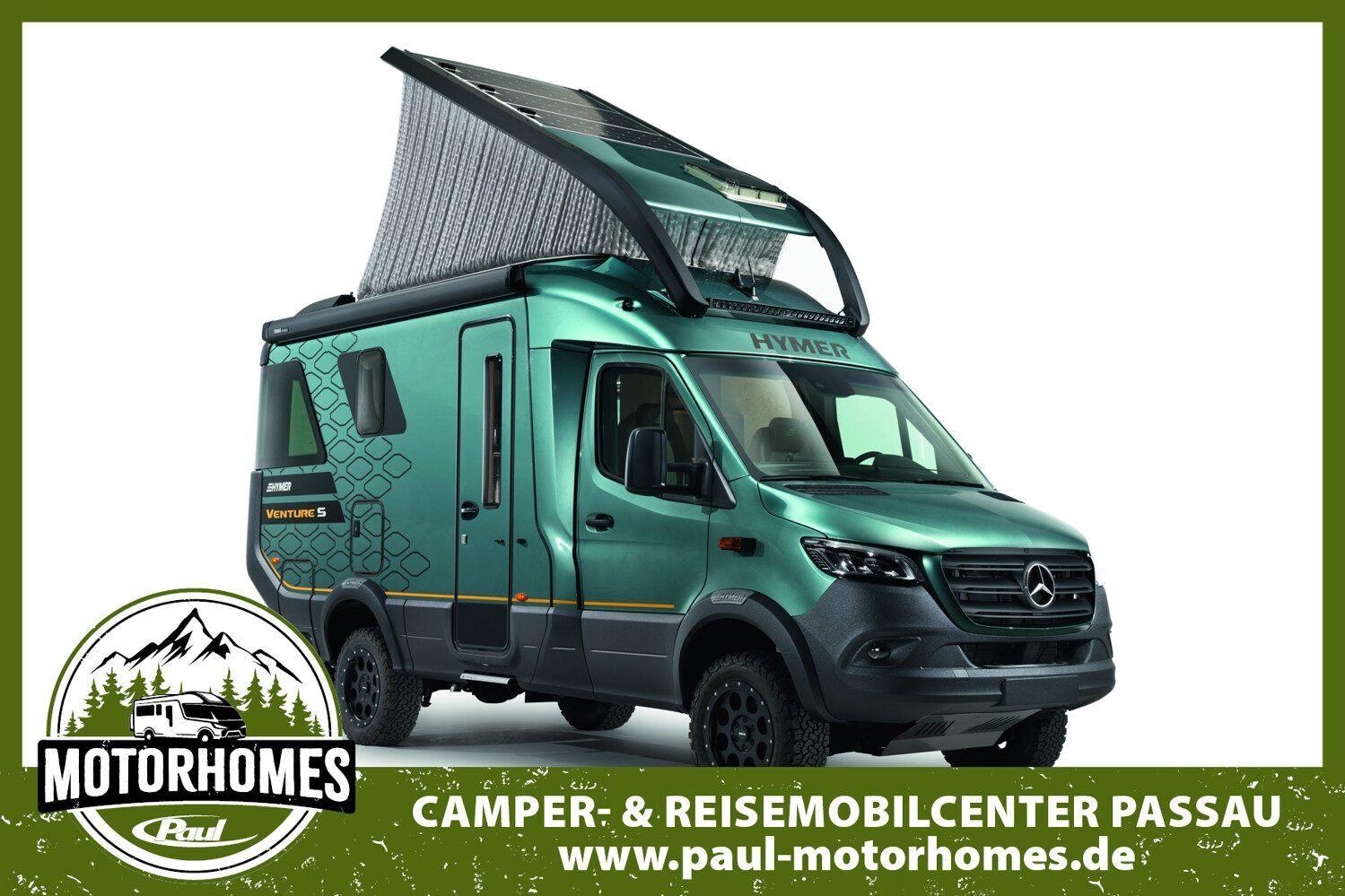 Wohnmobil Mercedes Sprinter Hymer Mercedes Venture S mit 2 Sitzen und 4 Schlafplätzen