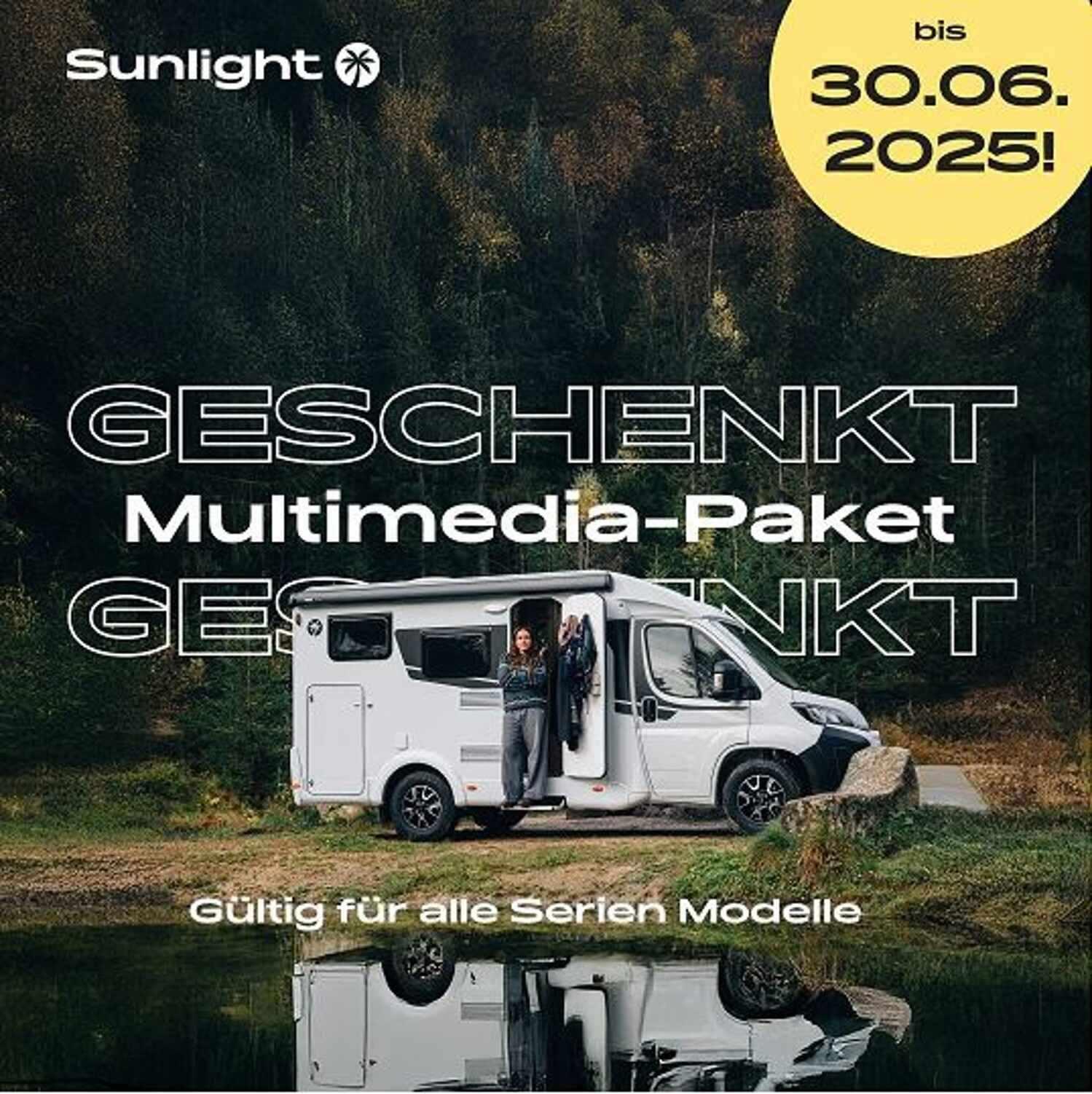 Wohnmobil Citroen Jumper Sunlight 66 V mit 4 Sitzen und 2 Schlafplätzen