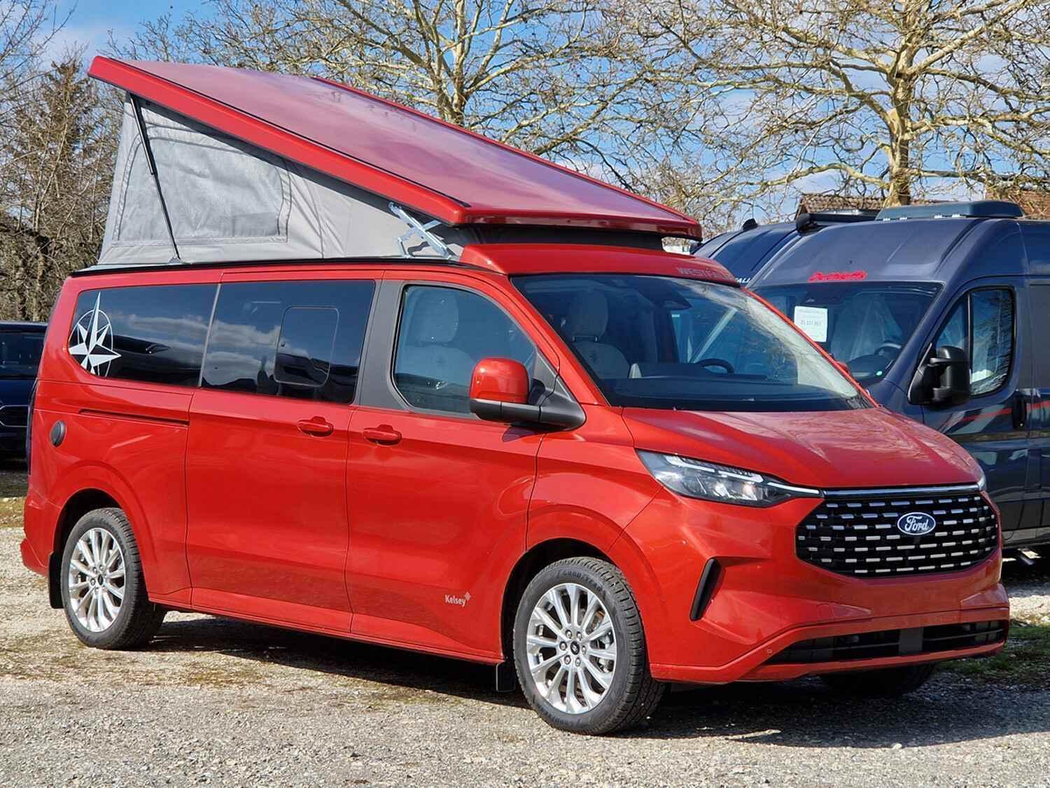Wohnmobil Ford Transit Custom Westfalia 170 PS Automatik New Kelsey mit 4 Sitzen und 4 Schlafplätzen