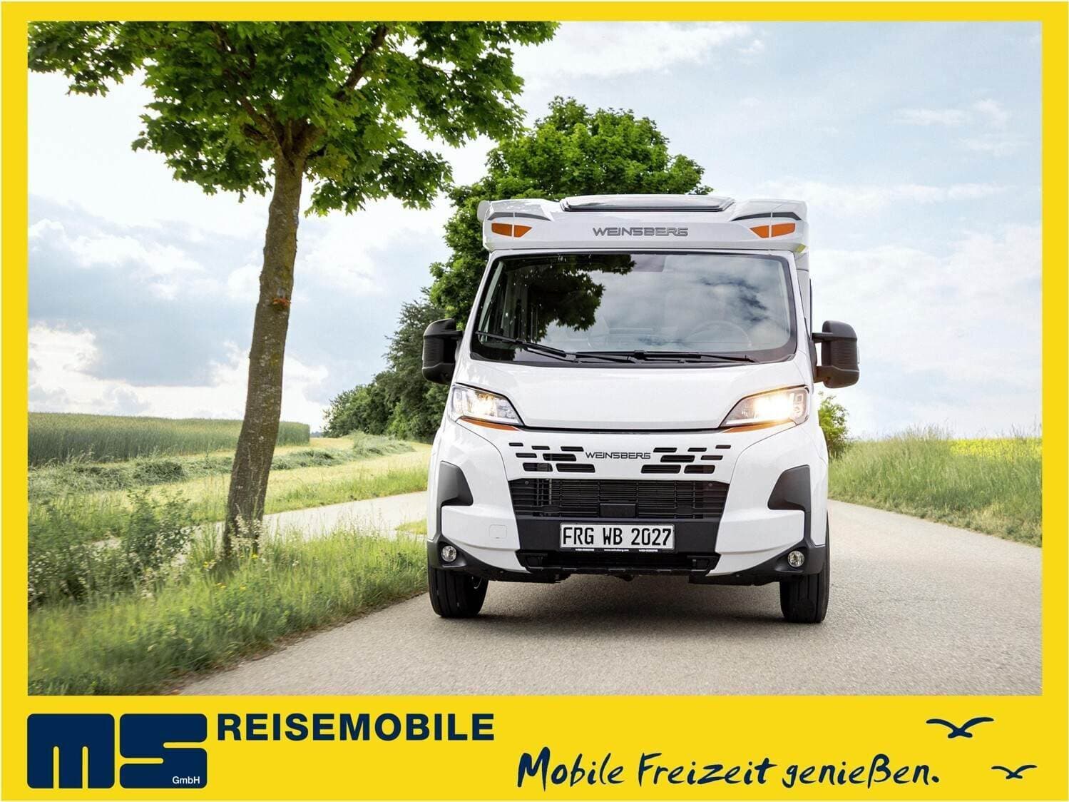 Wohnmobil Fiat Ducato Weinsberg 600 MEG CaraCompact EDITION PEPPER mit 4 Sitzen und 2 Schlafplätzen