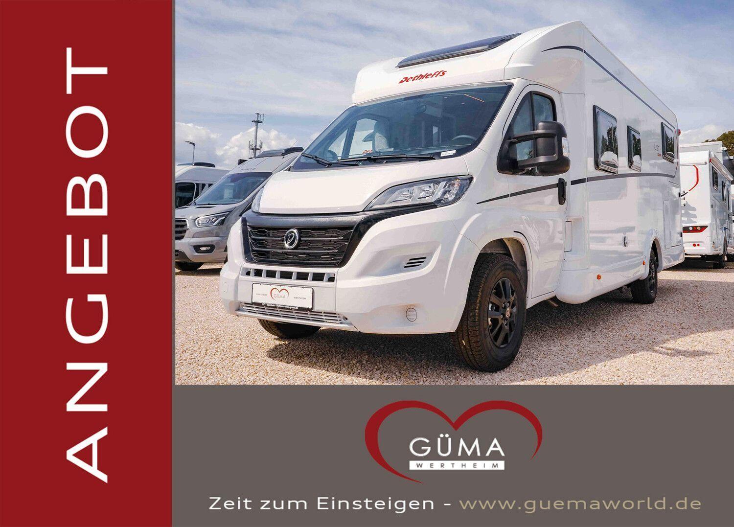 Wohnmobil Fiat Ducato Dethleffs T 7052 EB Just Camp mit 4 Sitzen und 4 Schlafplätzen