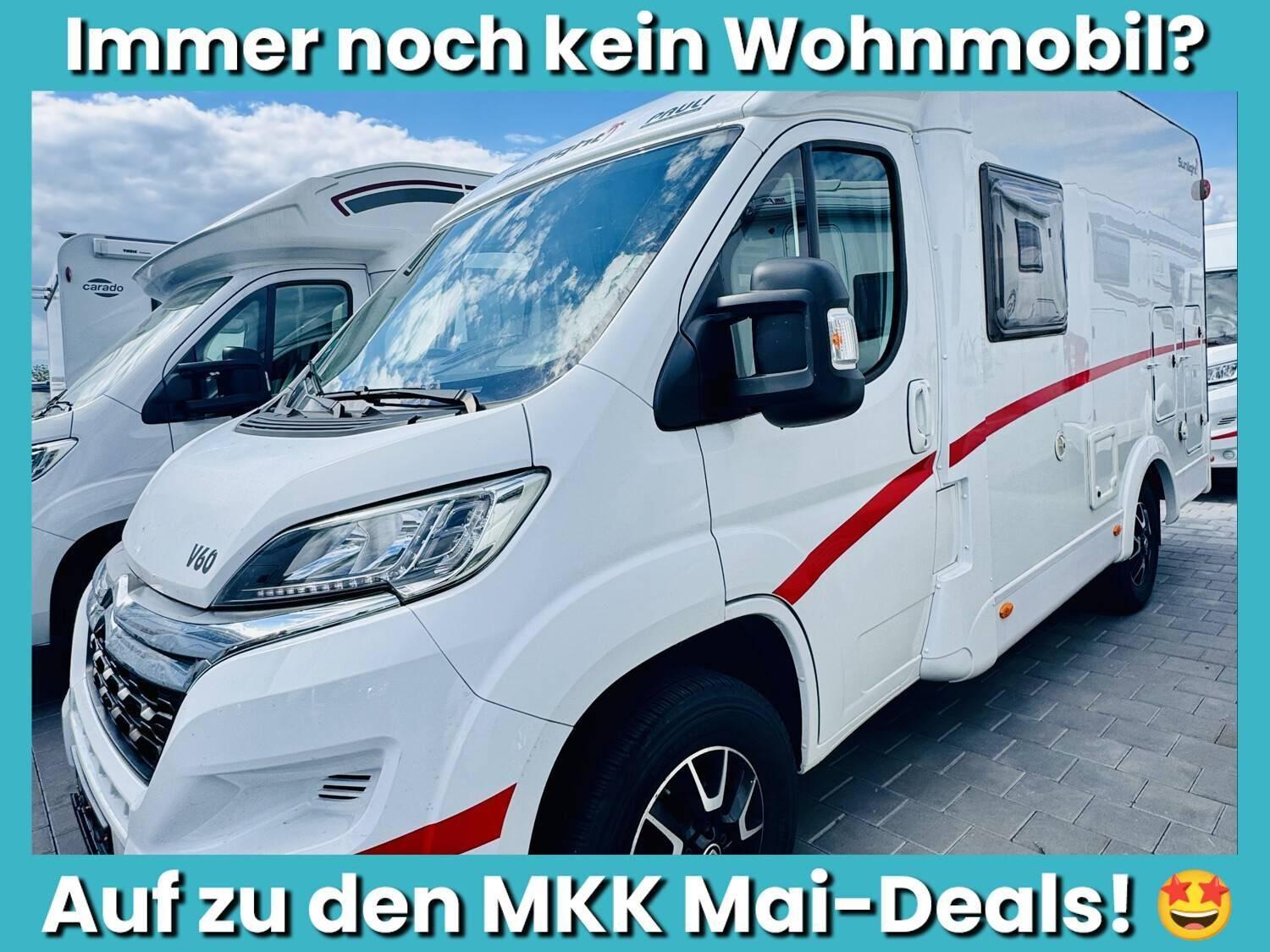 Wohnmobil Citroen Jumper Sunlight 60 V mit 4 Sitzen und 2 Schlafplätzen