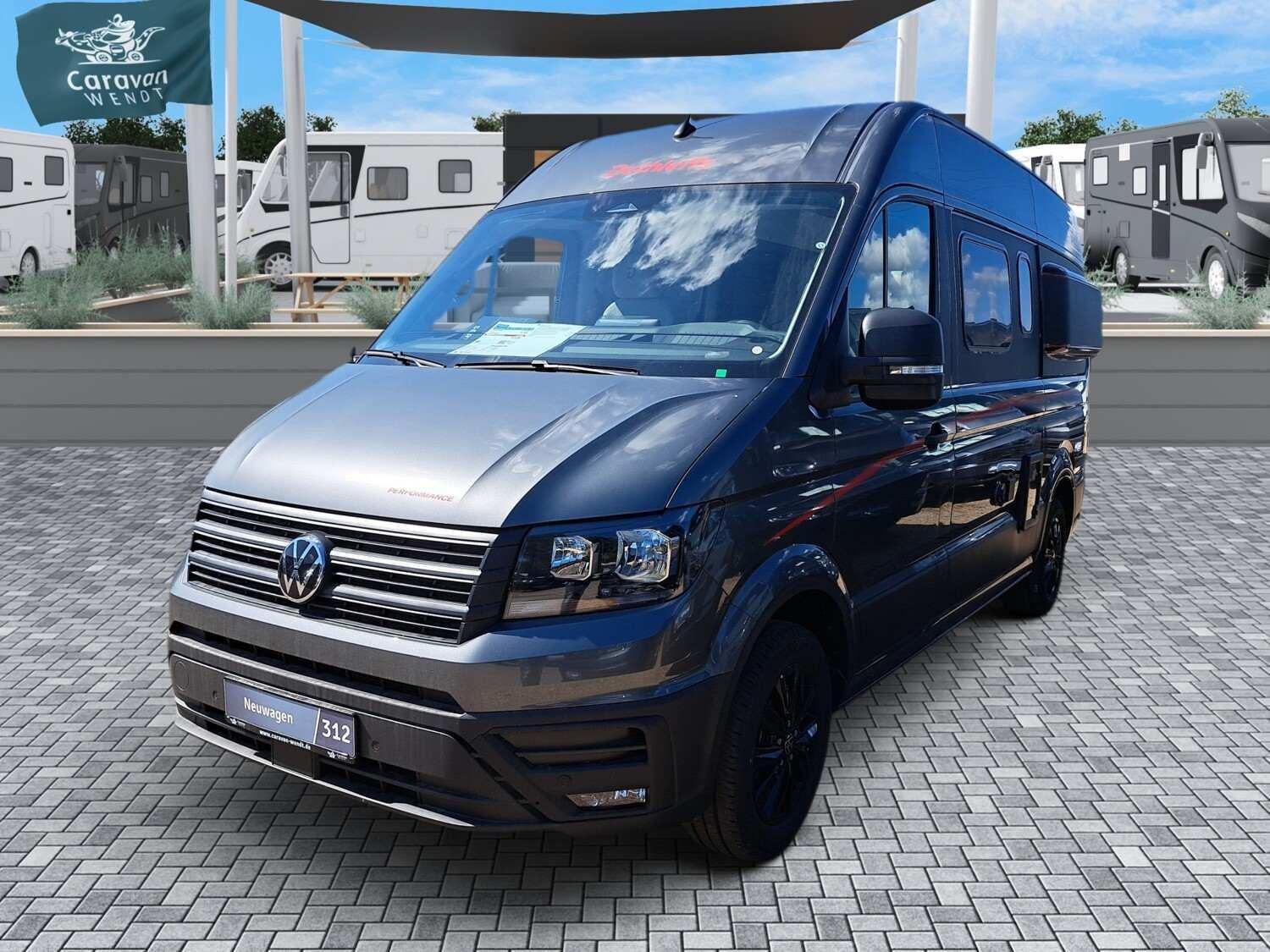 Wohnmobil VW Crafter Dethleffs 600 DR VW Globetrail Performance mit 4 Sitzen und 2 Schlafplätzen