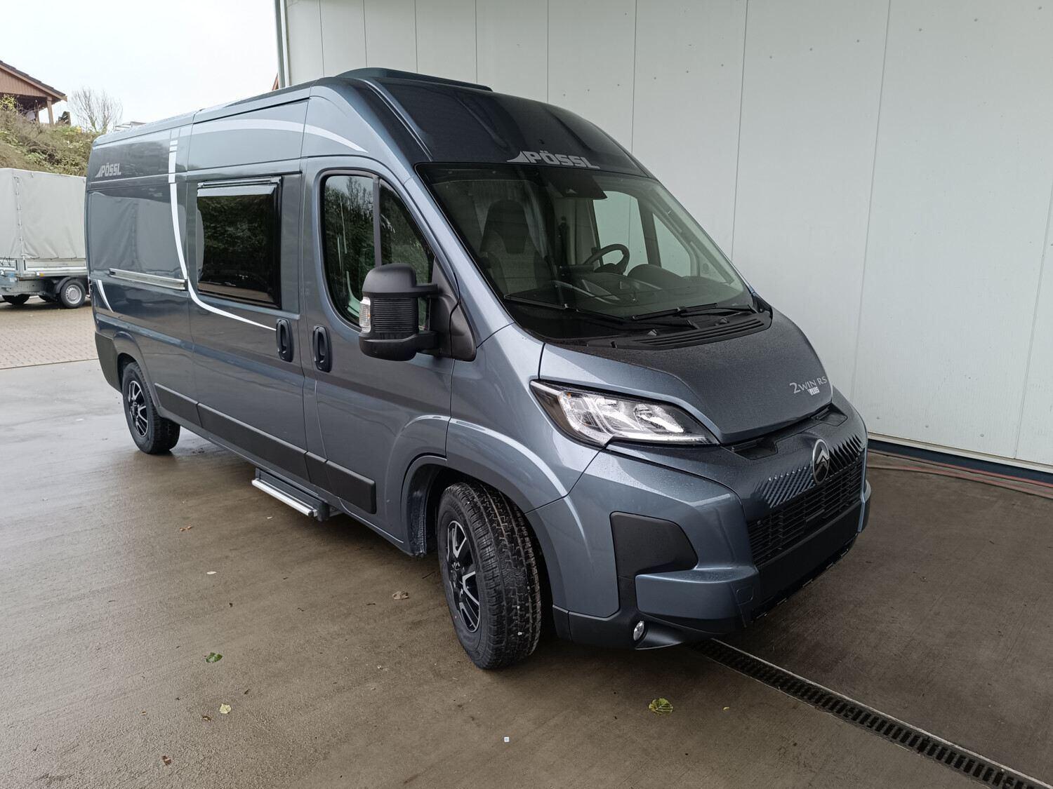 Wohnmobil Citroen Jumper Pössl Citroen 140 PS 2Win RS Plus mit 4 Sitzen und 3 Schlafplätzen