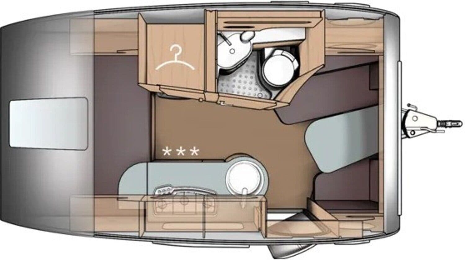 Wohnwagen T@B BASIC 400 bei WVD-Südcaravan GmbH Wohnwagen T@B 400 BASIC mit 3 Schlafplätzen