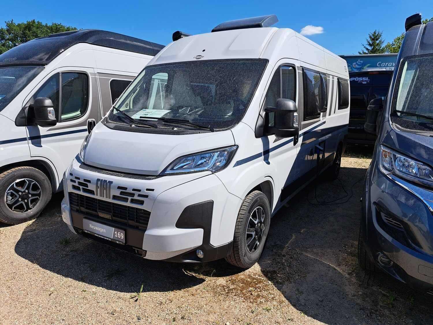 Wohnmobil Fiat Ducato Carado 602 pro CV mit 4 Sitzen und 2 Schlafplätzen