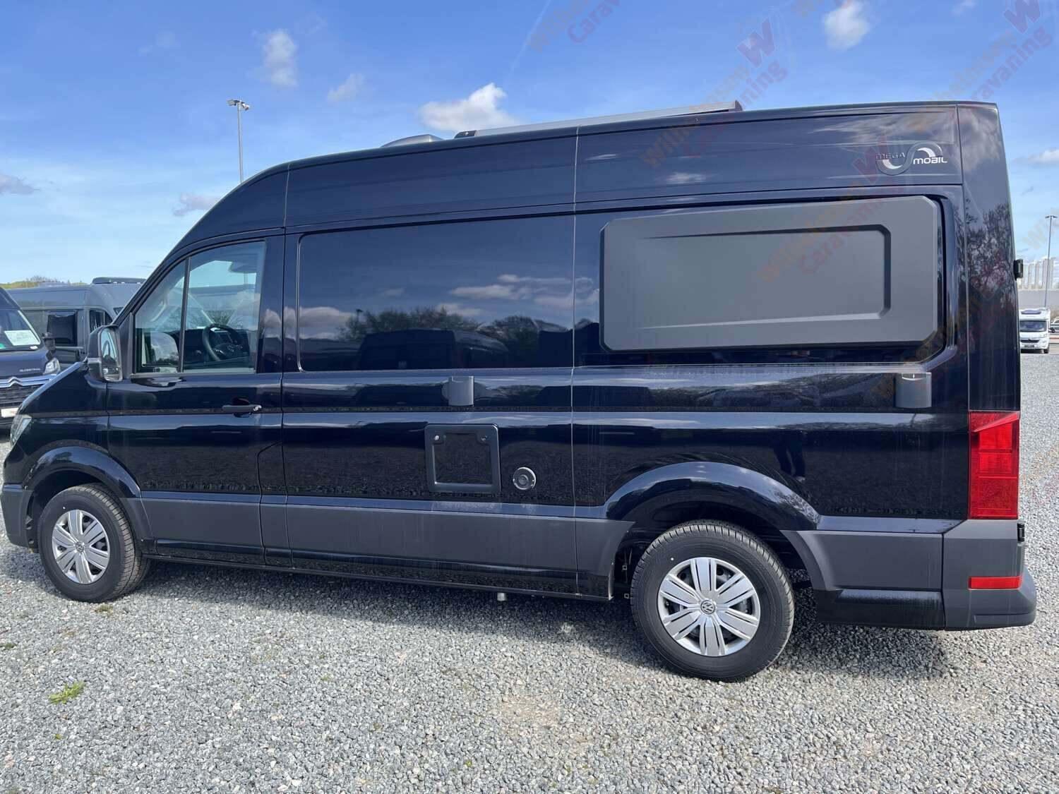 Wohnmobil VW Crafter Megamobil VW 177 PS Mega Lounge 600 mit 2 Sitzen und 2 Schlafplätzen
