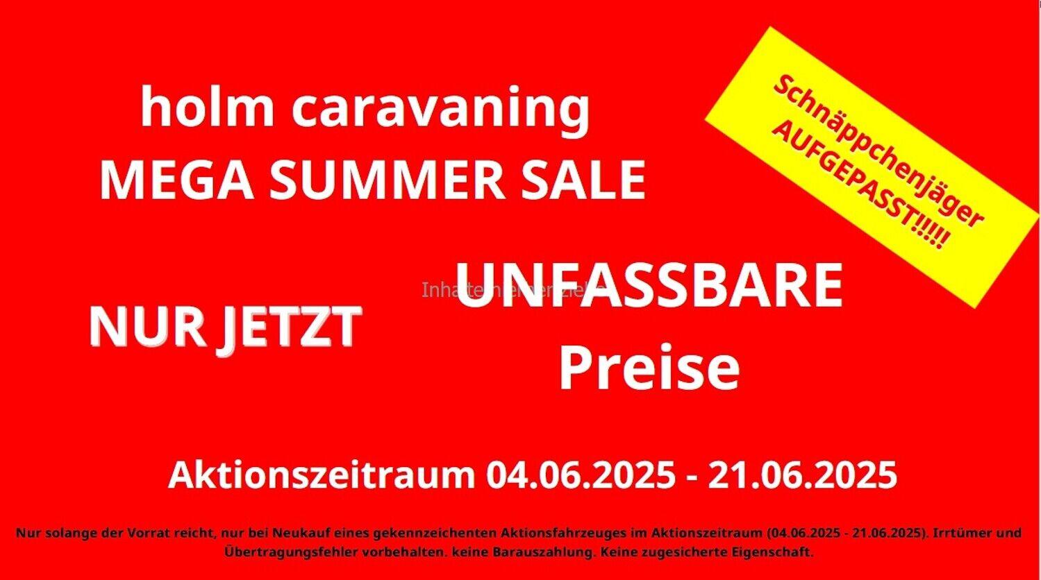 Wohnwagen Hobby 545 KMF De Luxe mit 3 Schlafplätzen