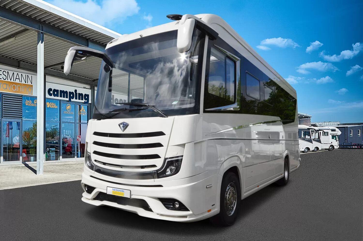 Wohnmobil Mercedes Actros Concorde 990 GI Liner mit 4 Sitzen und 2 Schlafplätzen