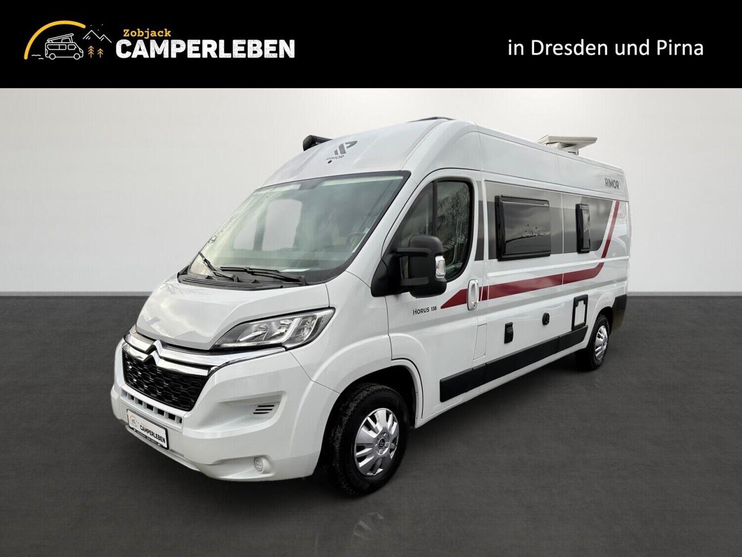 Wohnmobil Citroen Jumper Rimor 138 Horus mit 4 Sitzen und 3 Schlafplätzen