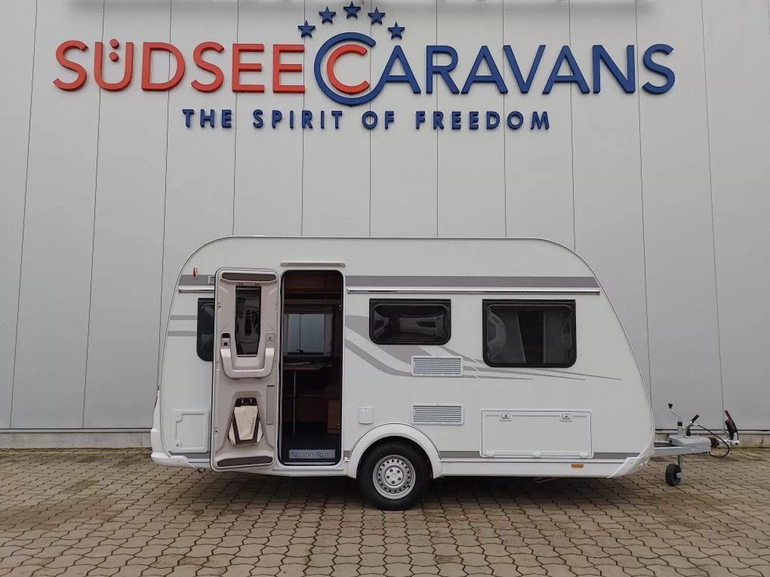 Wohnwagen Tabbert 390 QD Da Vinci mit 3 Schlafplätzen