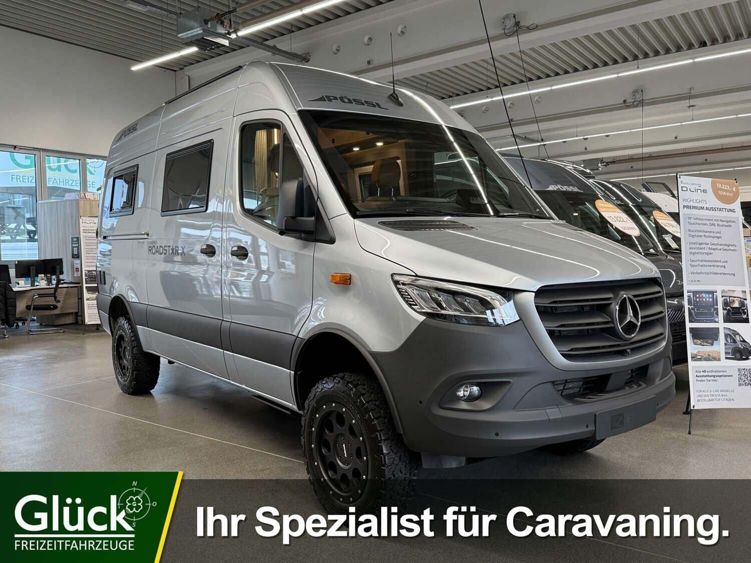 Wohnmobil Pössl X-Line Roadstar X mit 2 Sitzen und 2 Schlafplätzen