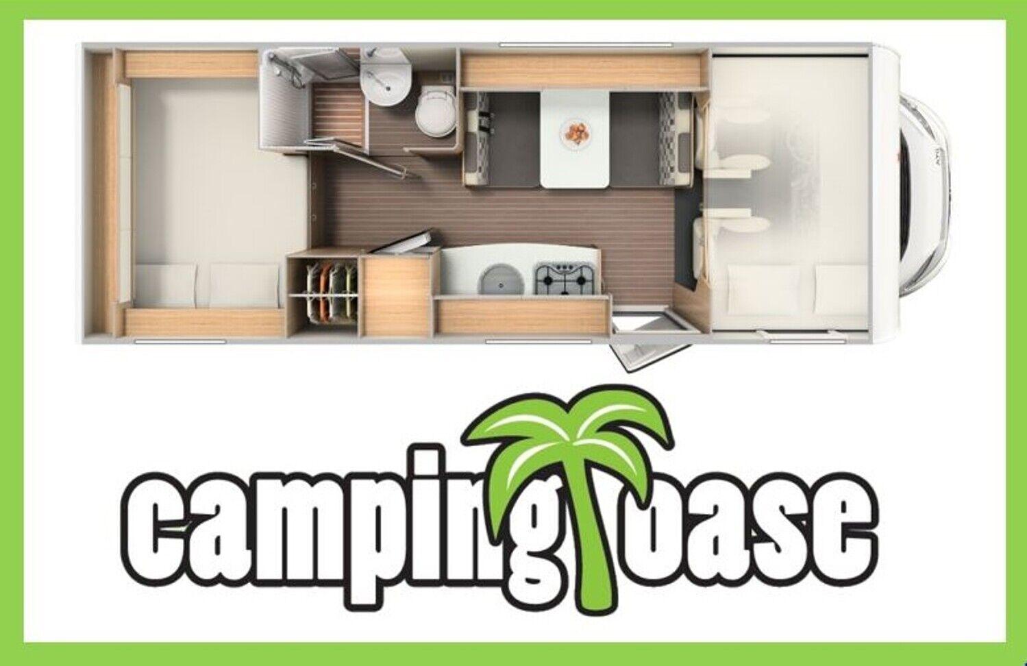 Wohnmobil Fiat Ducato Sunlight 70 A mit 5 Sitzen und 6 Schlafplätzen