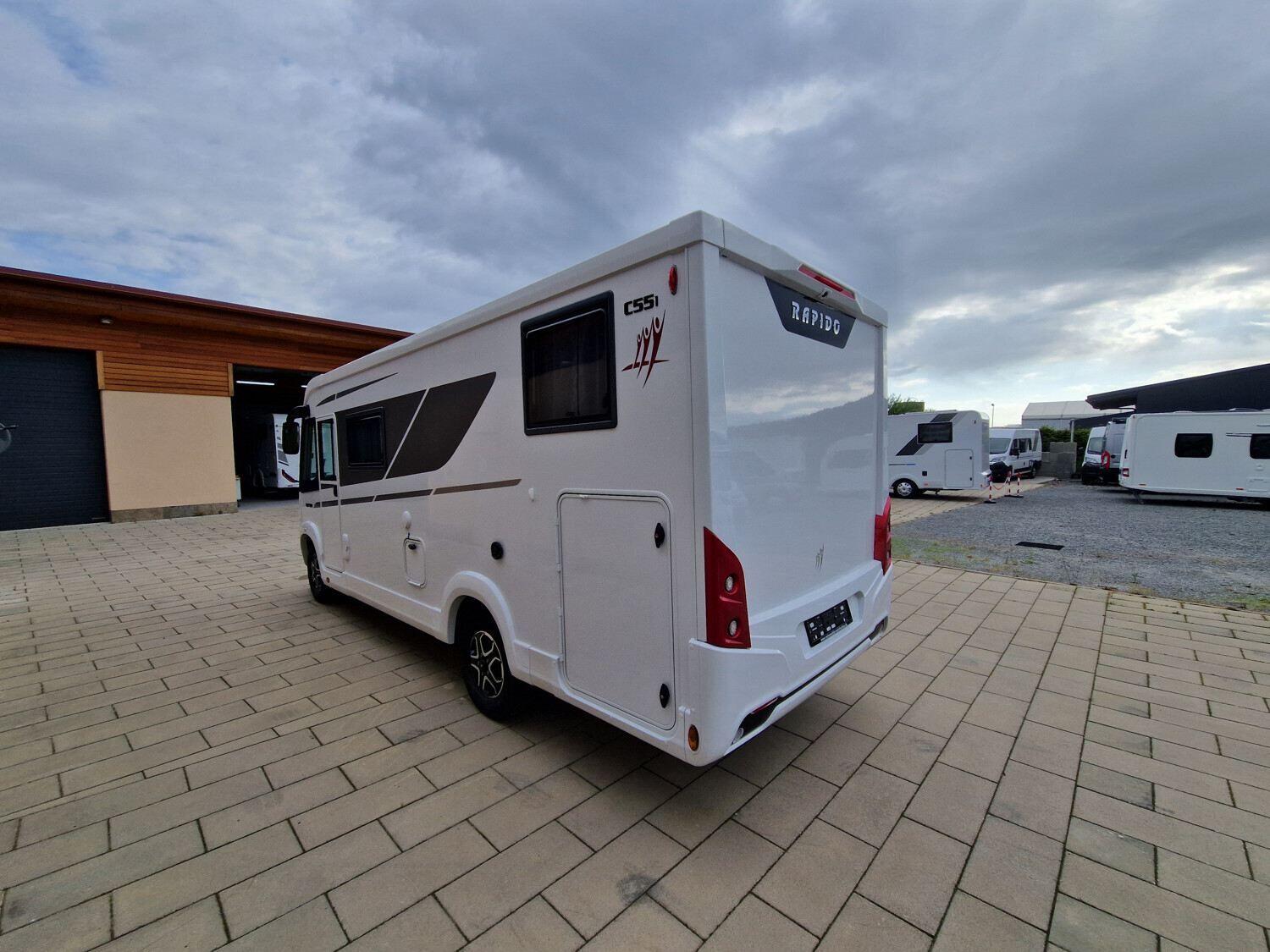 Wohnmobil Fiat Ducato Rapido C55i Serie Ci mit 4 Sitzen und 4 Schlafplätzen