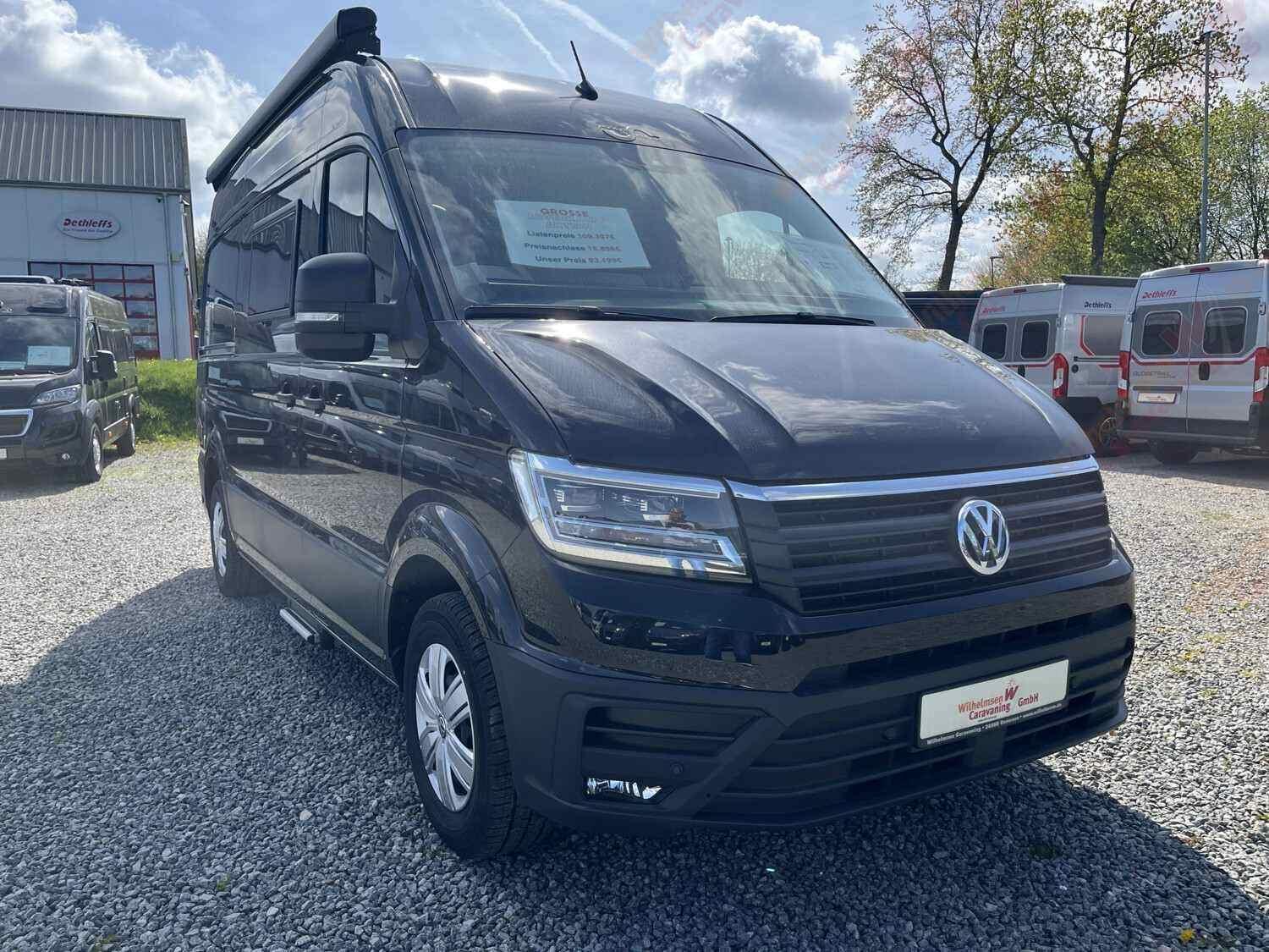 Wohnmobil VW Crafter Megamobil VW 177 PS Mega Lounge 600 mit 2 Sitzen und 2 Schlafplätzen
