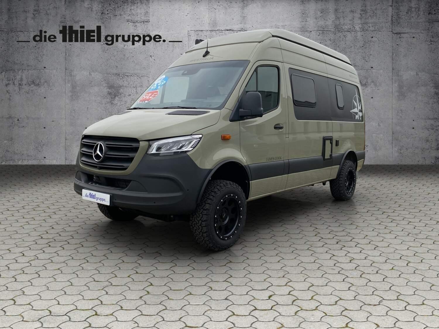 Wohnmobil Mercedes Sprinter Westfalia 190 PS James Cook AD mit 4 Sitzen und 4 Schlafplätzen