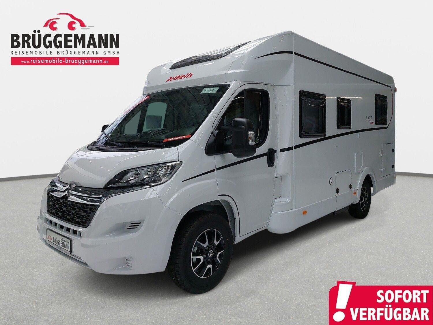Wohnmobil Citroen Jumper Dethleffs T 6752 DBL Just Camp mit 4 Sitzen und 3 Schlafplätzen