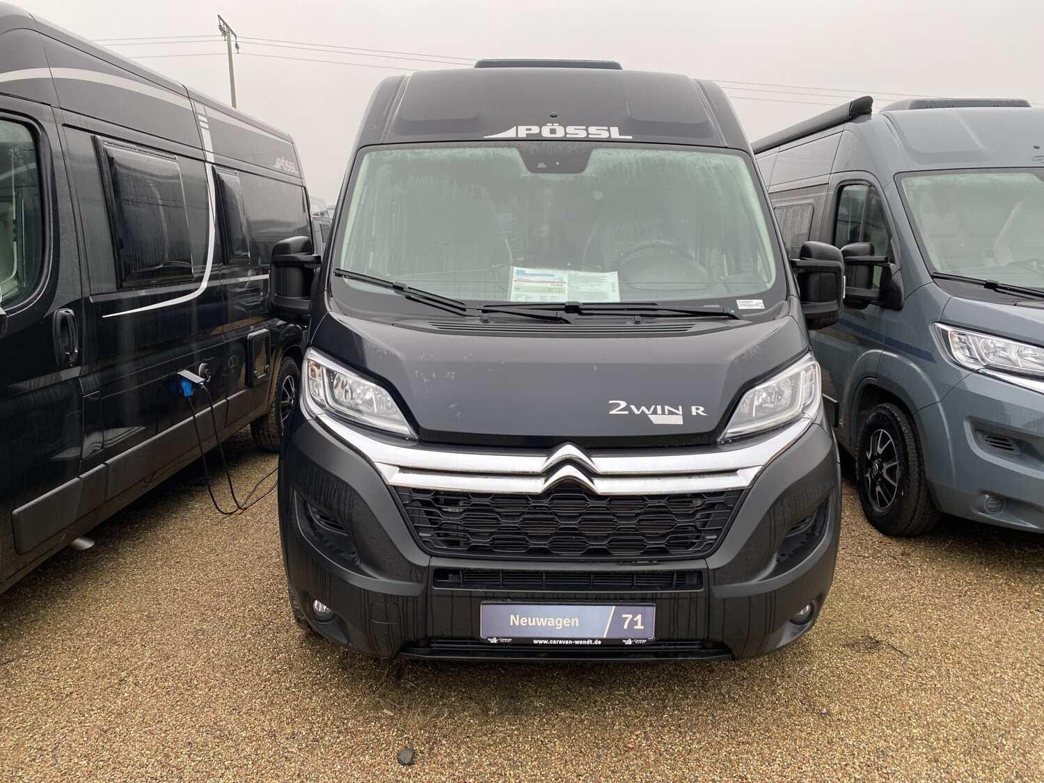 Wohnmobil Citroen Jumper Pössl Citroen 165 PS 2Win R Plus mit 4 Sitzen und 2 Schlafplätzen