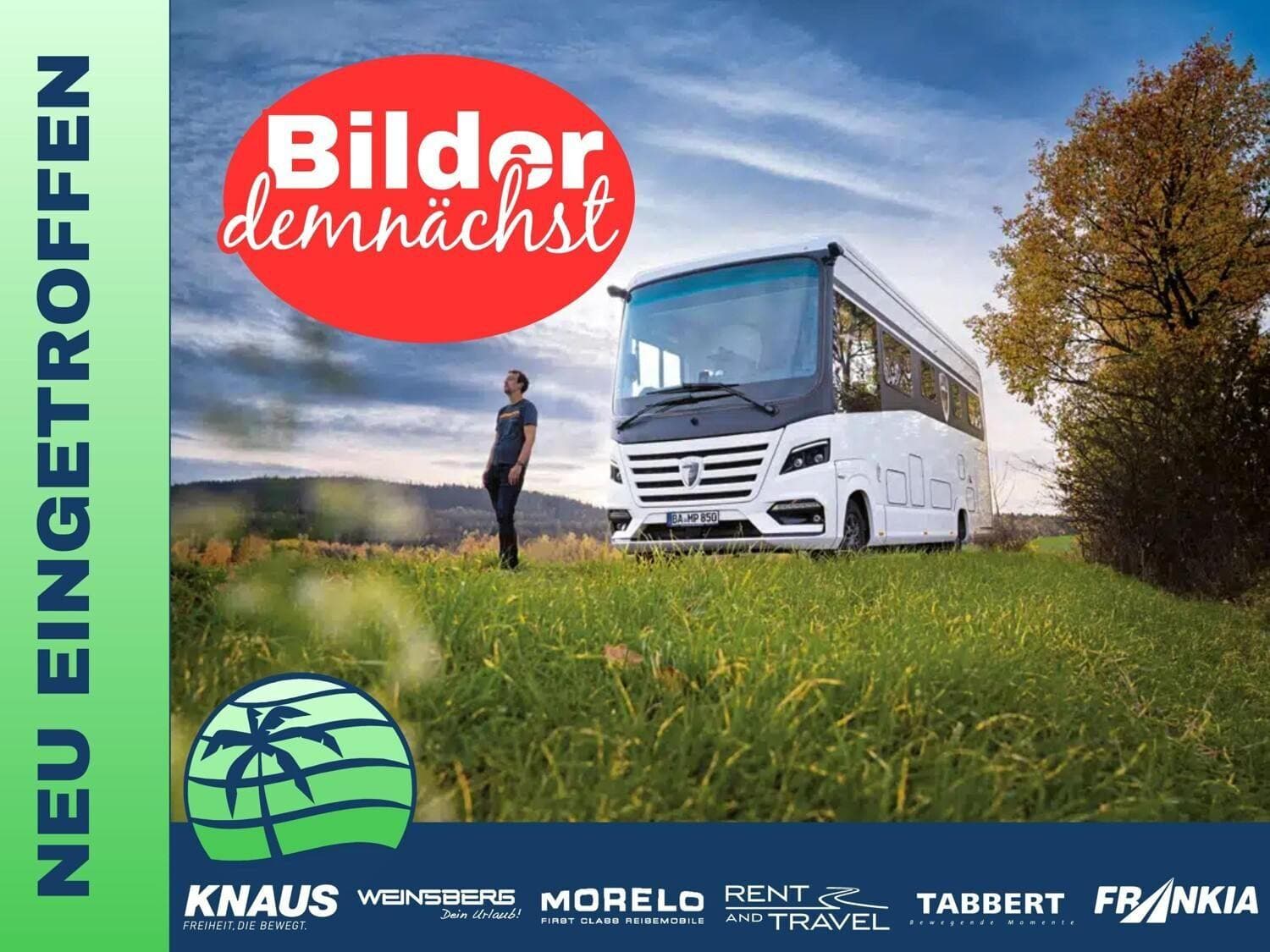 Wohnmobil Morelo 85 L Palace mit 2 Sitzen und 2 Schlafplätzen