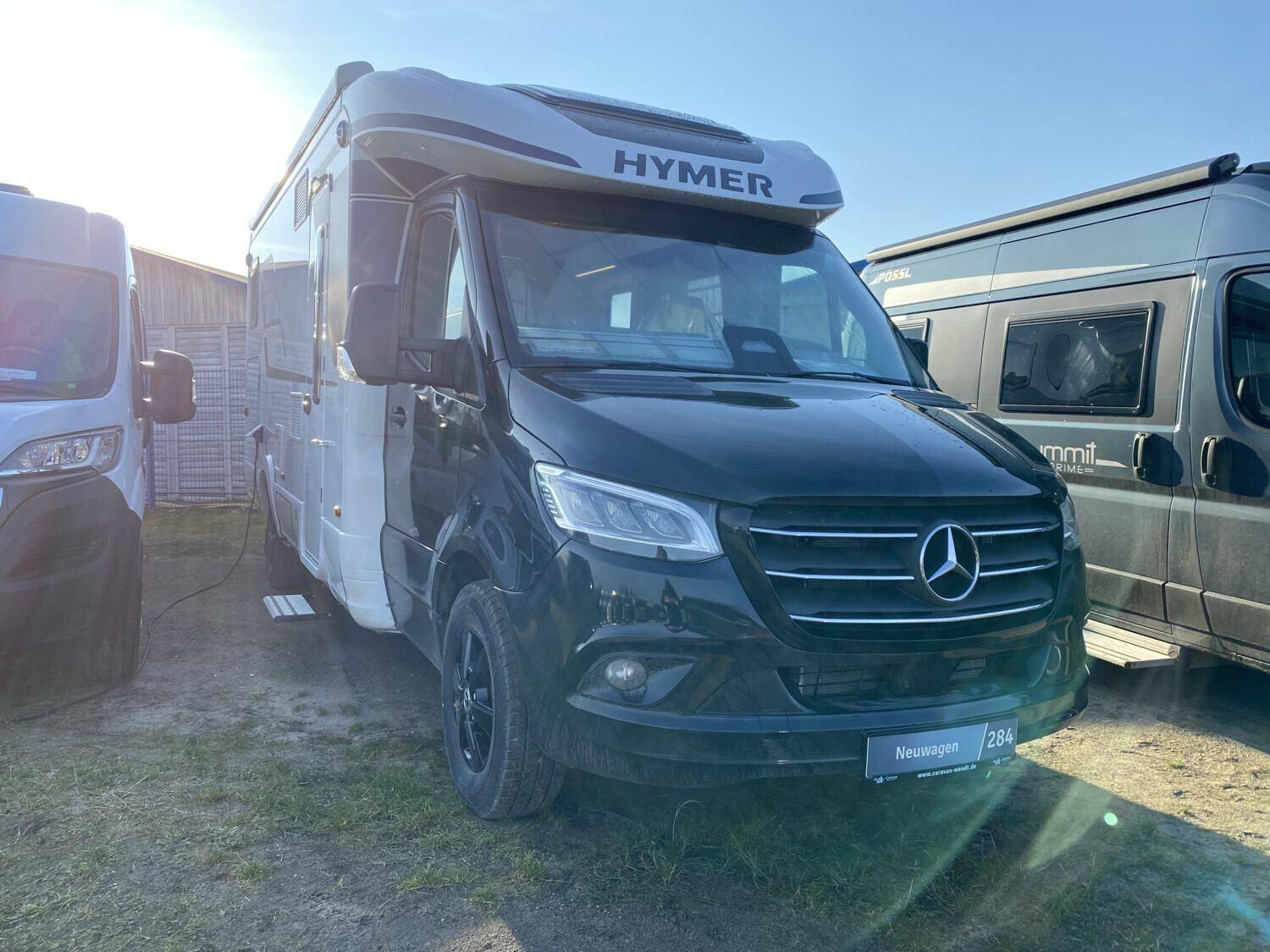 Wohnmobil Mercedes Sprinter Hymer 780 B-Klasse ML T mit 4 Sitzen und 2 Schlafplätzen