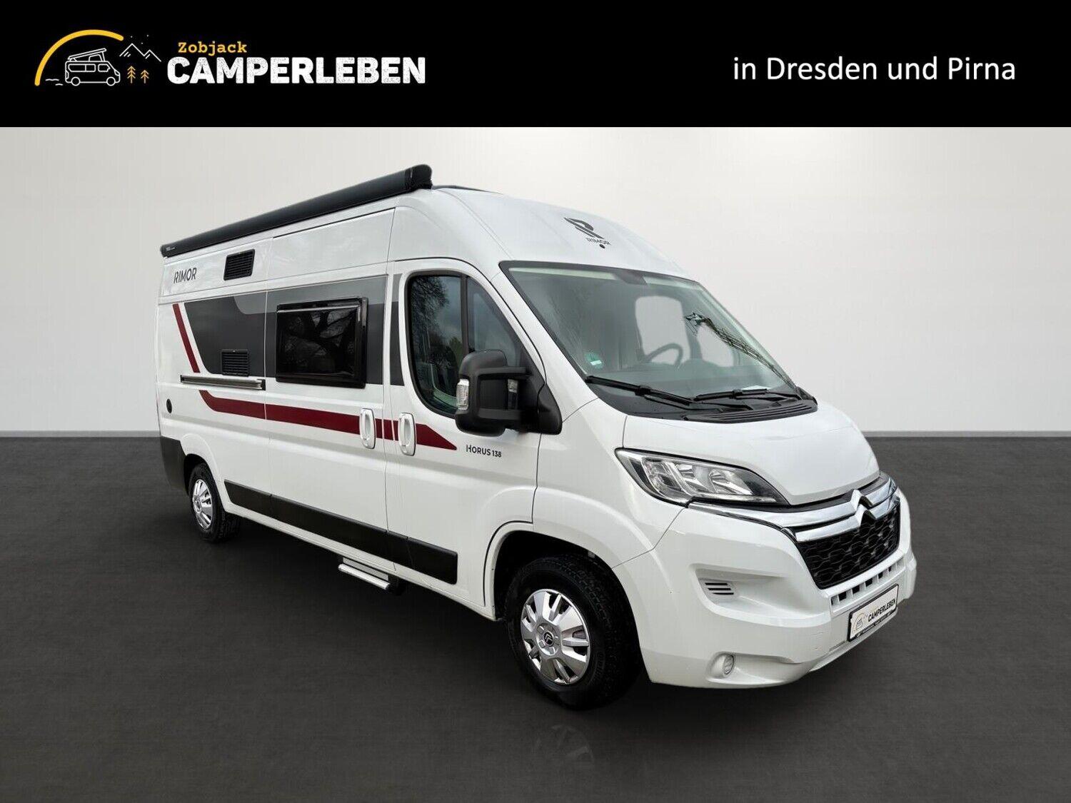 Wohnmobil Citroen Jumper Rimor 138 Horus mit 4 Sitzen und 3 Schlafplätzen