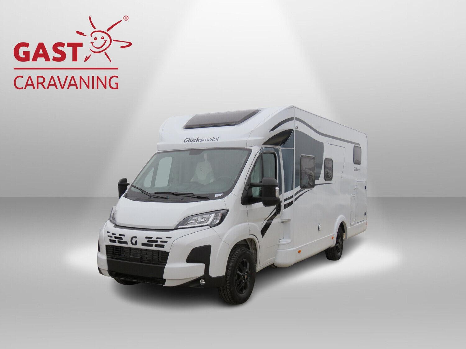 Wohnmobil Fiat Ducato Glücksmobil 741 EB T mit 4 Sitzen und 4 Schlafplätzen