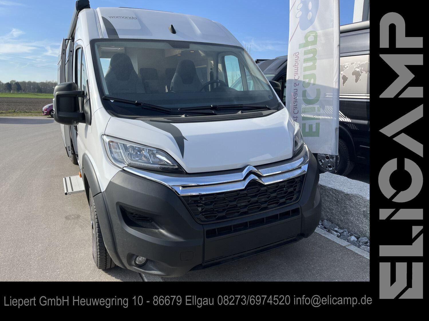 Wohnmobil Citroen Jumper Robeta 140 PS Womondo Sphinx mit 4 Sitzen und 2 Schlafplätzen