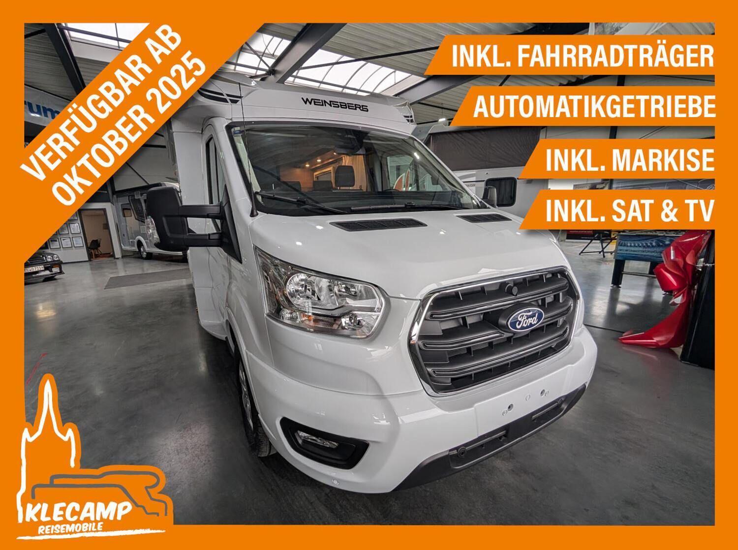 Wohnmobil Ford Transit Weinsberg 650 MF CaraLoft Ford mit 4 Sitzen und 2 Schlafplätzen