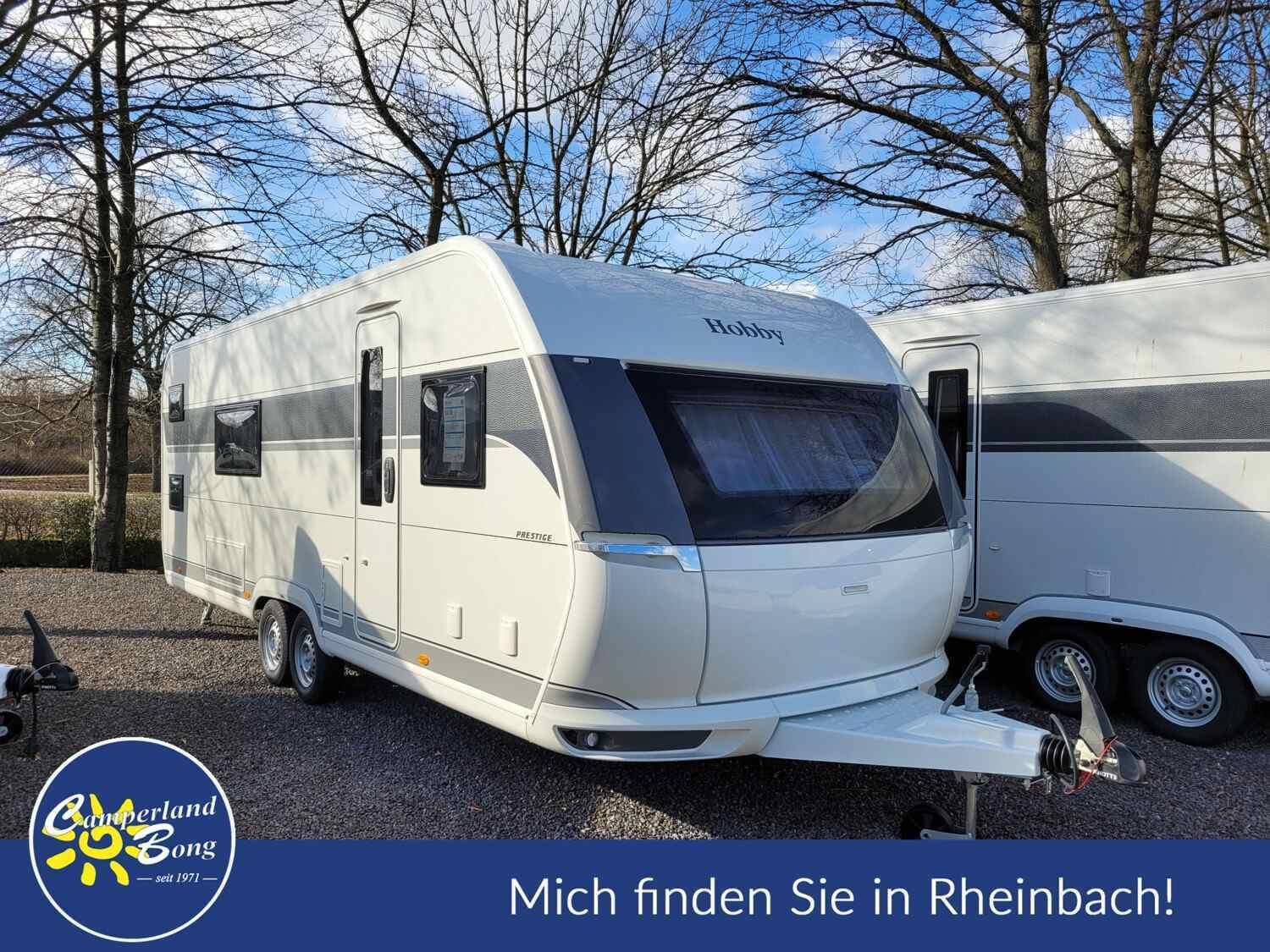Wohnwagen Hobby 650 KFU Prestige mit 4 Schlafplätzen