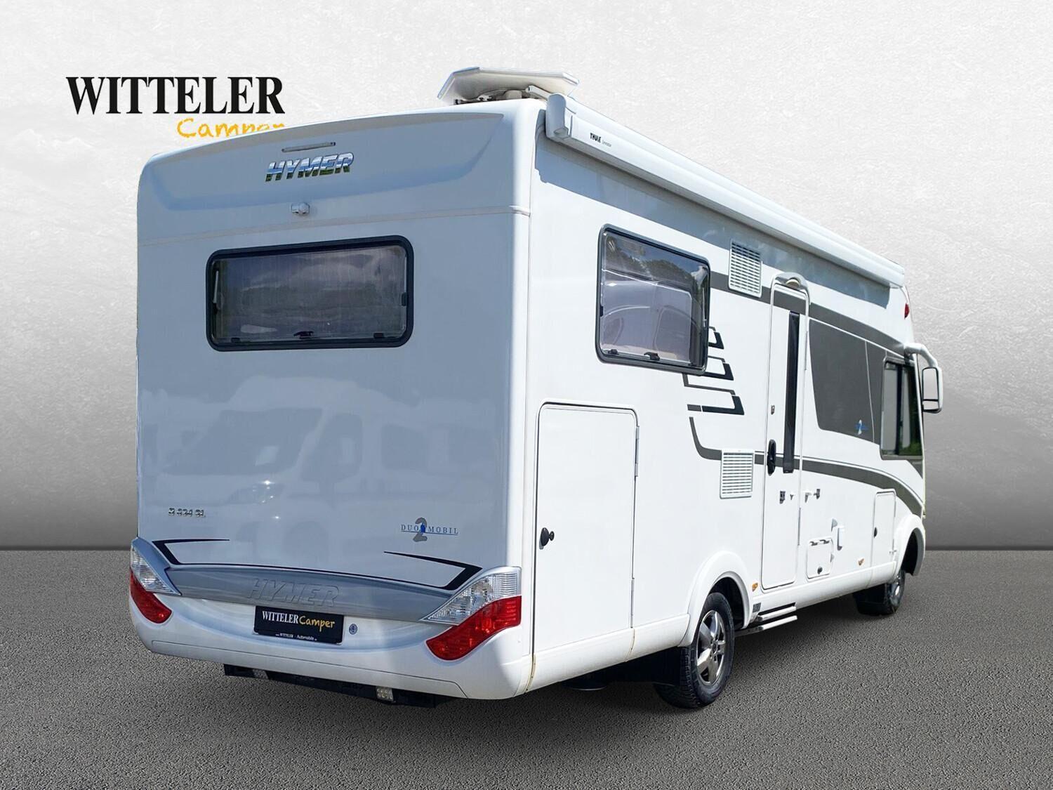 Wohnmobil Fiat Ducato Hymer 634 SL DuoMobil mit 2 Sitzen und 2 Schlafplätzen