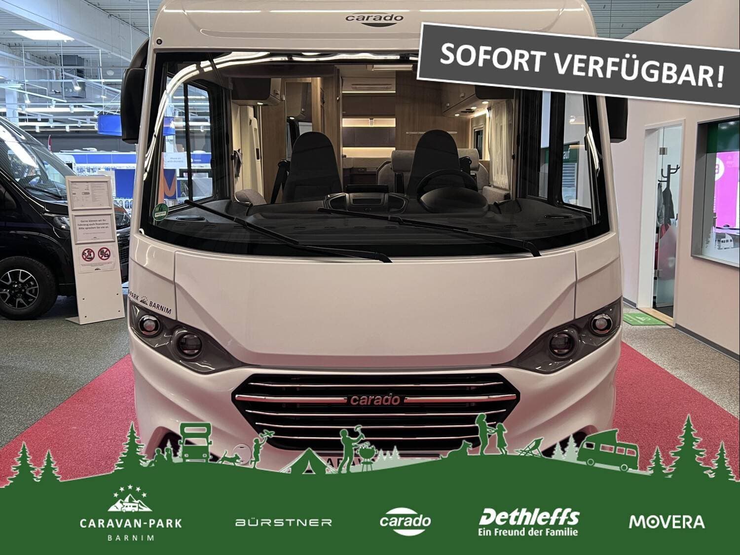 Wohnmobil Fiat Ducato Carado 447 I mit 4 Sitzen und 4 Schlafplätzen