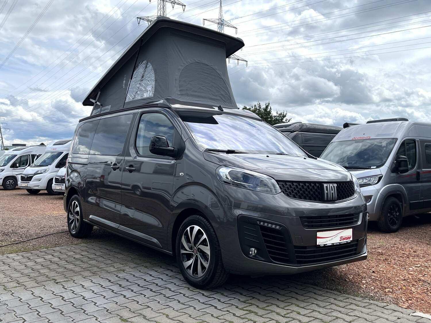 Wohnmobil Fiat Talento Dethleffs Edition One Globevan mit 4 Sitzen und 4 Schlafplätzen