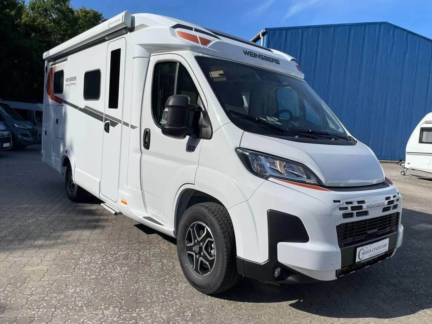 Wohnmobil Fiat Ducato Weinsberg 600 MEG CaraCompact EDITION PEPPER mit 2 Schlafplätzen