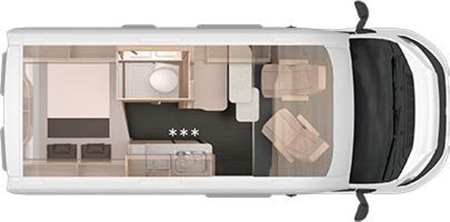 Wohnmobil Fiat Ducato Knaus 540 ROAD BoxLife PRO 60 YEARS mit 4 Sitzen und 2 Schlafplätzen