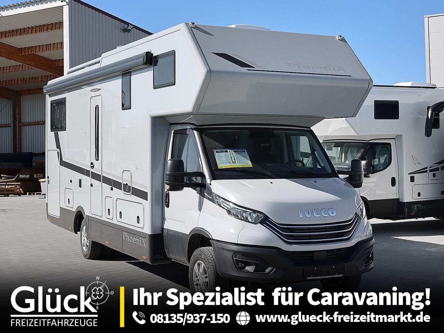 Wohnmobil PhoeniX 8100 BMRSLGX Alkoven mit 4 Sitzen und 3 Schlafplätzen