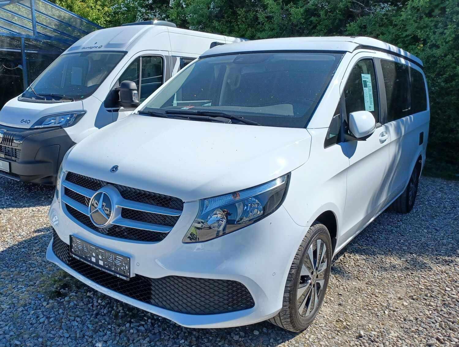 Wohnmobil Mercedes V-Klasse Mercedes Benz v250 d 9G-Tronic Marco Polo mit 4 Sitzen und 4 Schlafplätzen