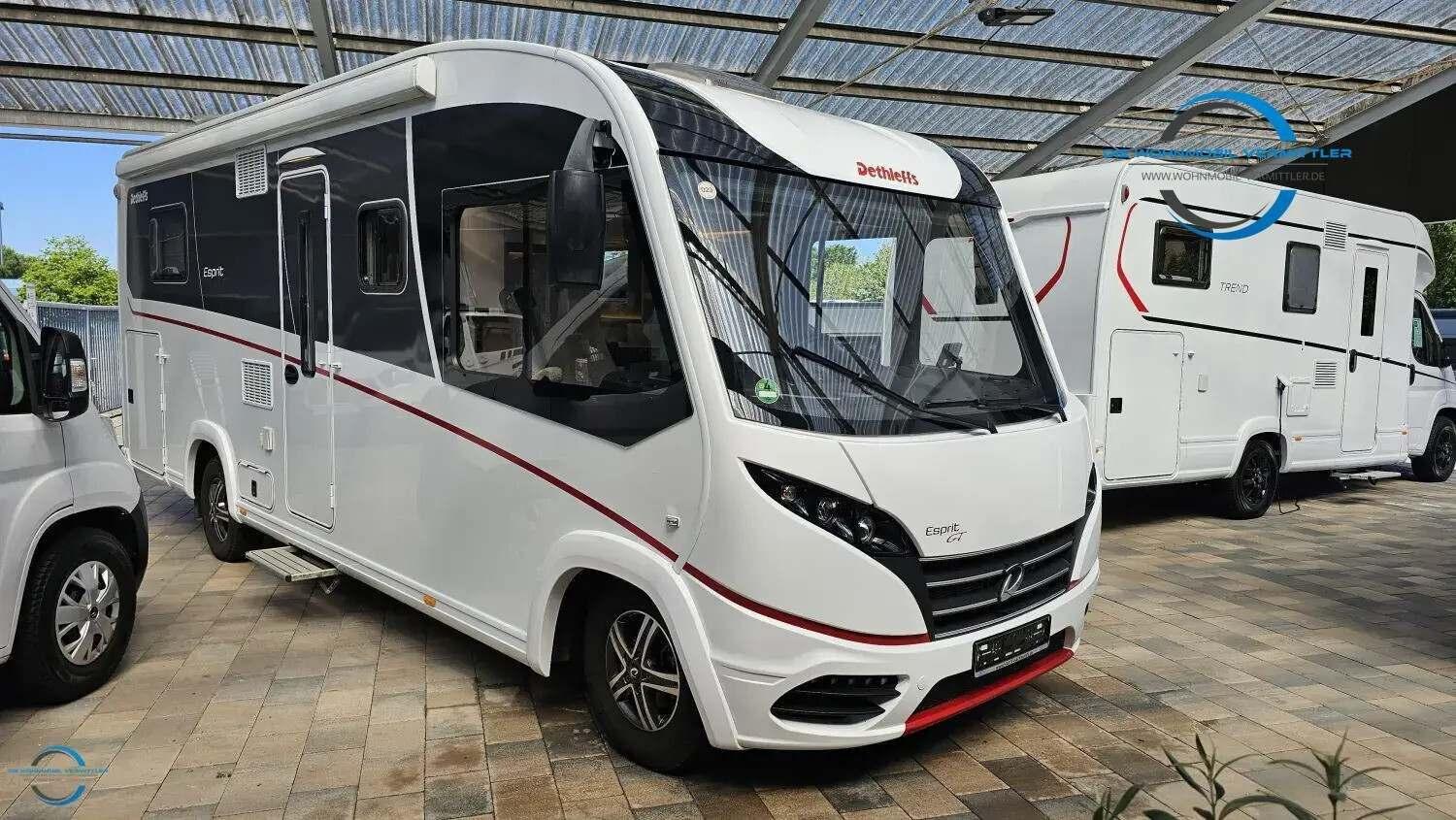 Wohnmobil Fiat Ducato Dethleffs I 7150-2 DBL Esprit mit 4 Sitzen und 4 Schlafplätzen
