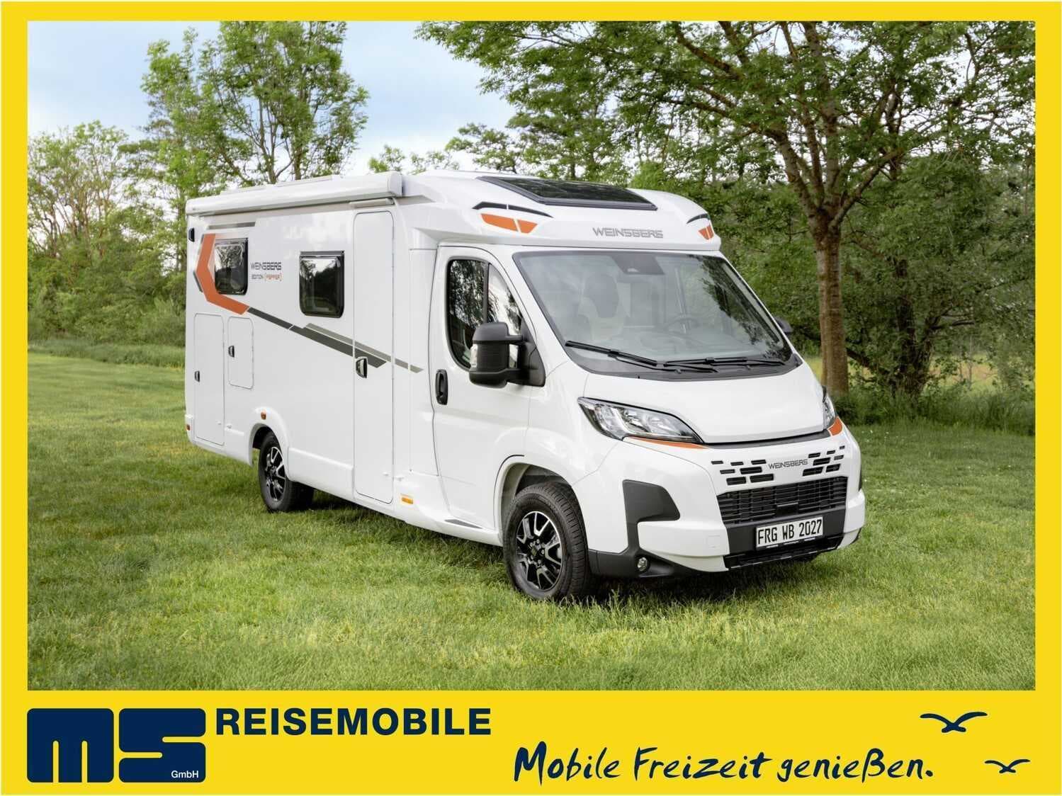 Wohnmobil Fiat Ducato Weinsberg 600 MF CaraCompact EDITION PEPPER mit 4 Sitzen und 2 Schlafplätzen