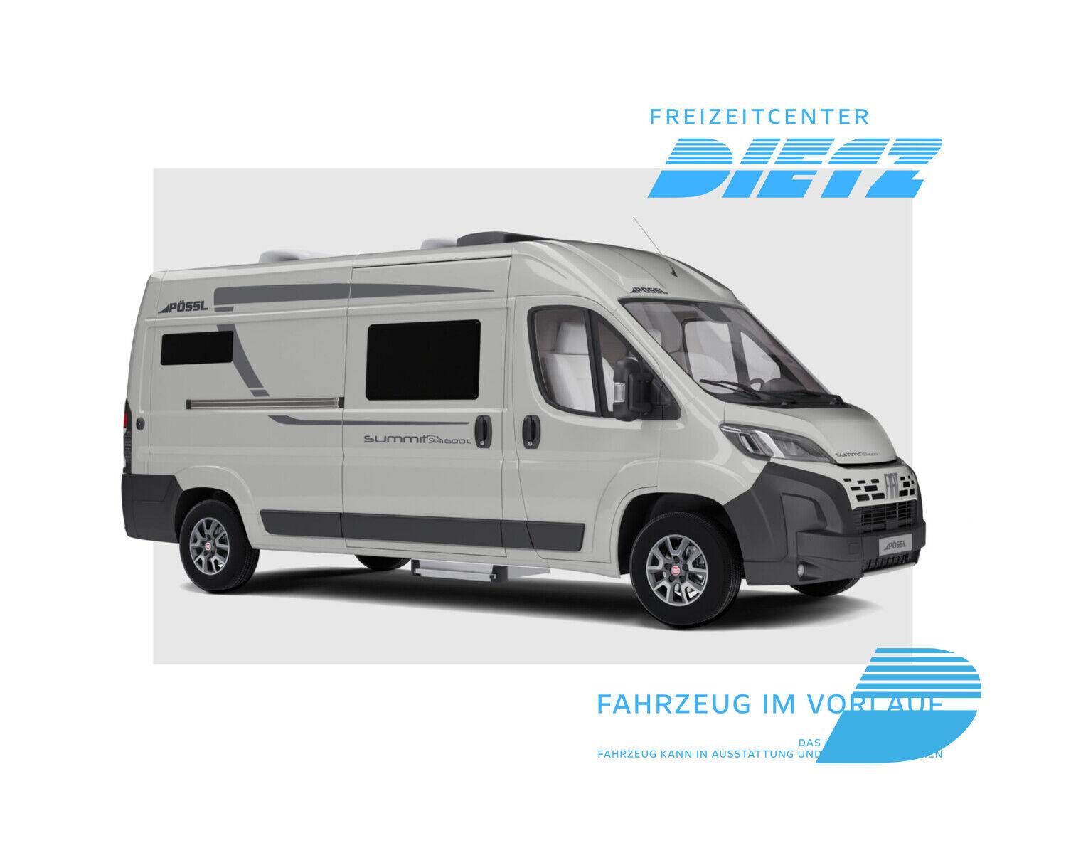 Wohnmobil Fiat Ducato Pössl Fiat 140 PS Summit Shine 600 L mit 4 Sitzen und 2 Schlafplätzen